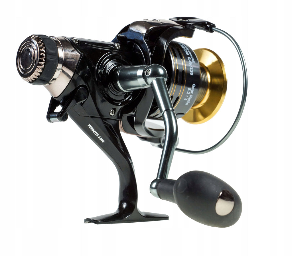 Hokkaido Vendetta 5000 kalapöörlev rull vabakerimissüsteemiga 9+1 metallist pooliga