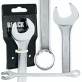 27mm Black CRV Open-End Ring Wrench