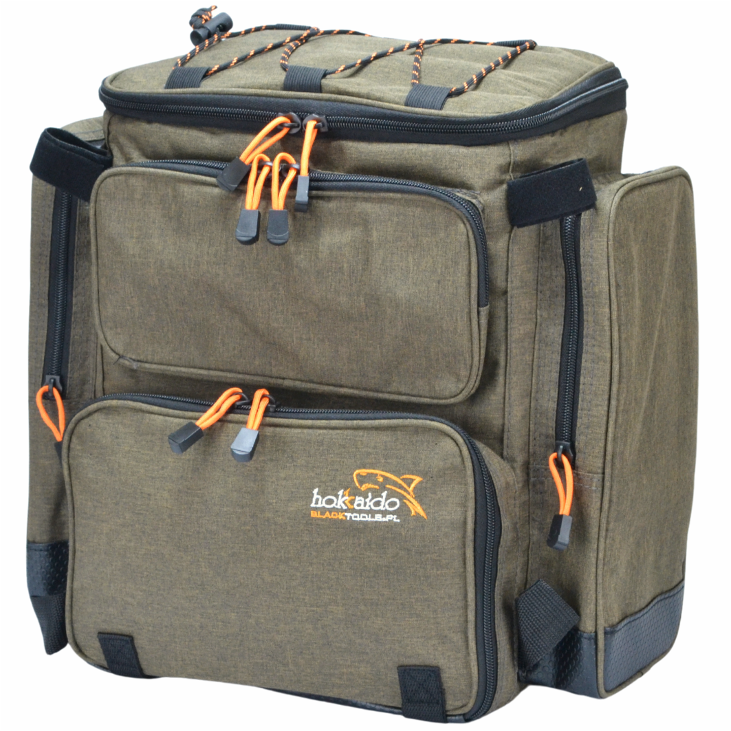 Hokkado kalastus seljakott 3 karbiga, jäiga põhjaga, 38/42/21cm