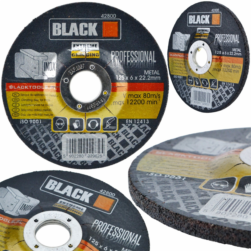 Metal Grinding Disc 125x6x22.2 Inox