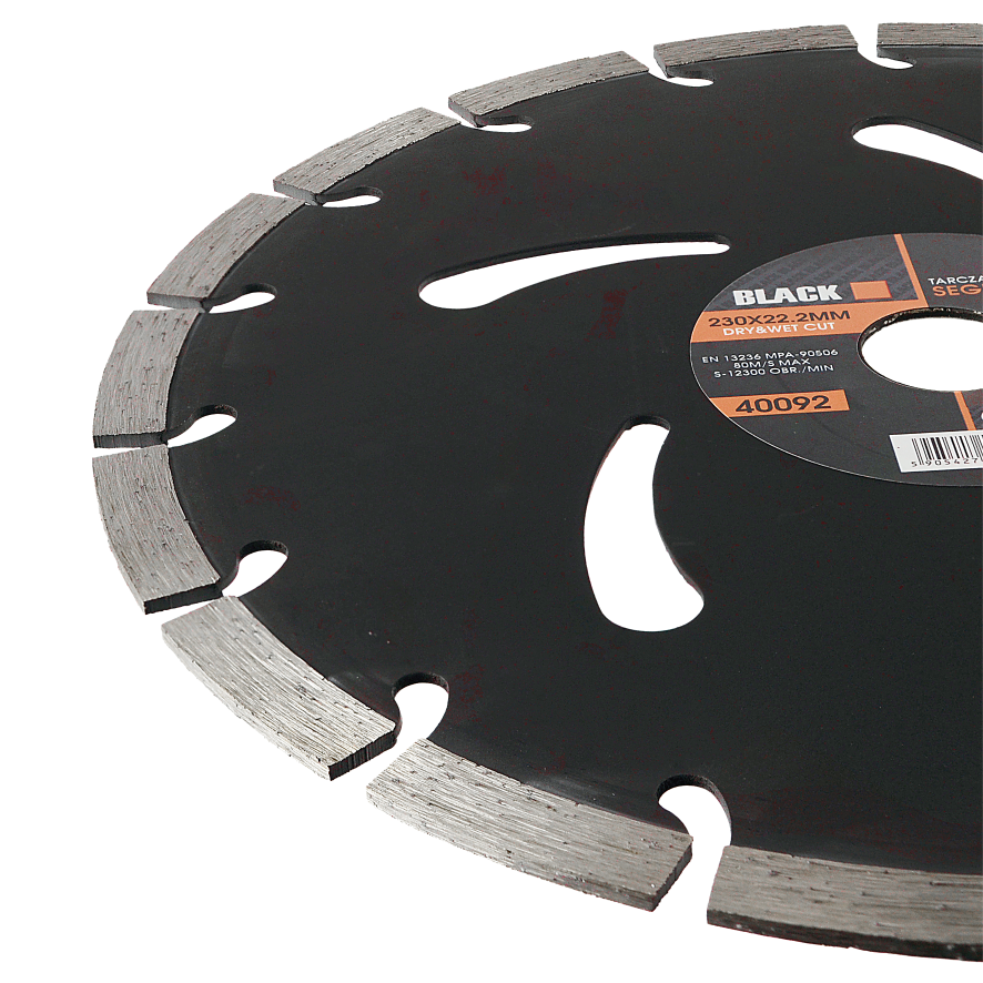 Segmenttüüpi teemantketas betoonile P230mm x 22.2 segment