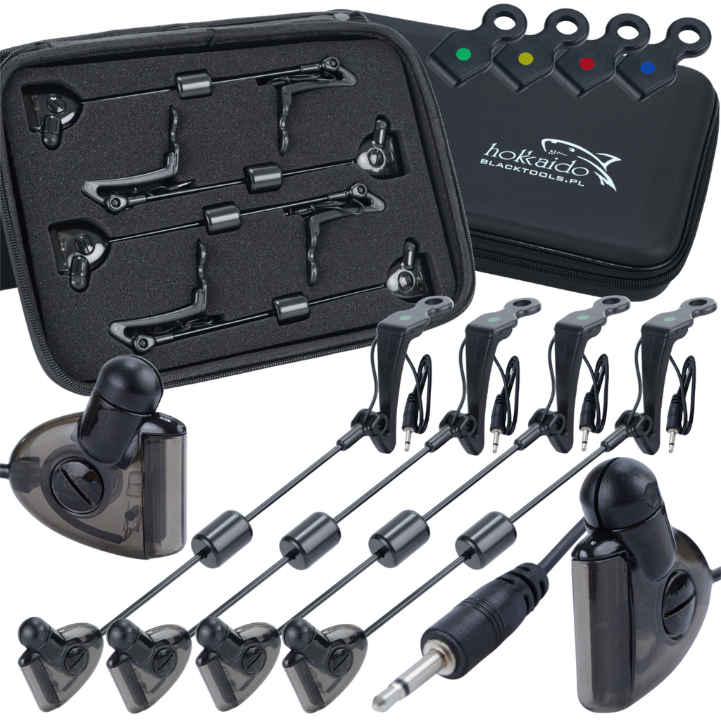 4x Swinger hammustusalarmi Jack 2.5mm komplekt koos Hokkaido andurite karbiga