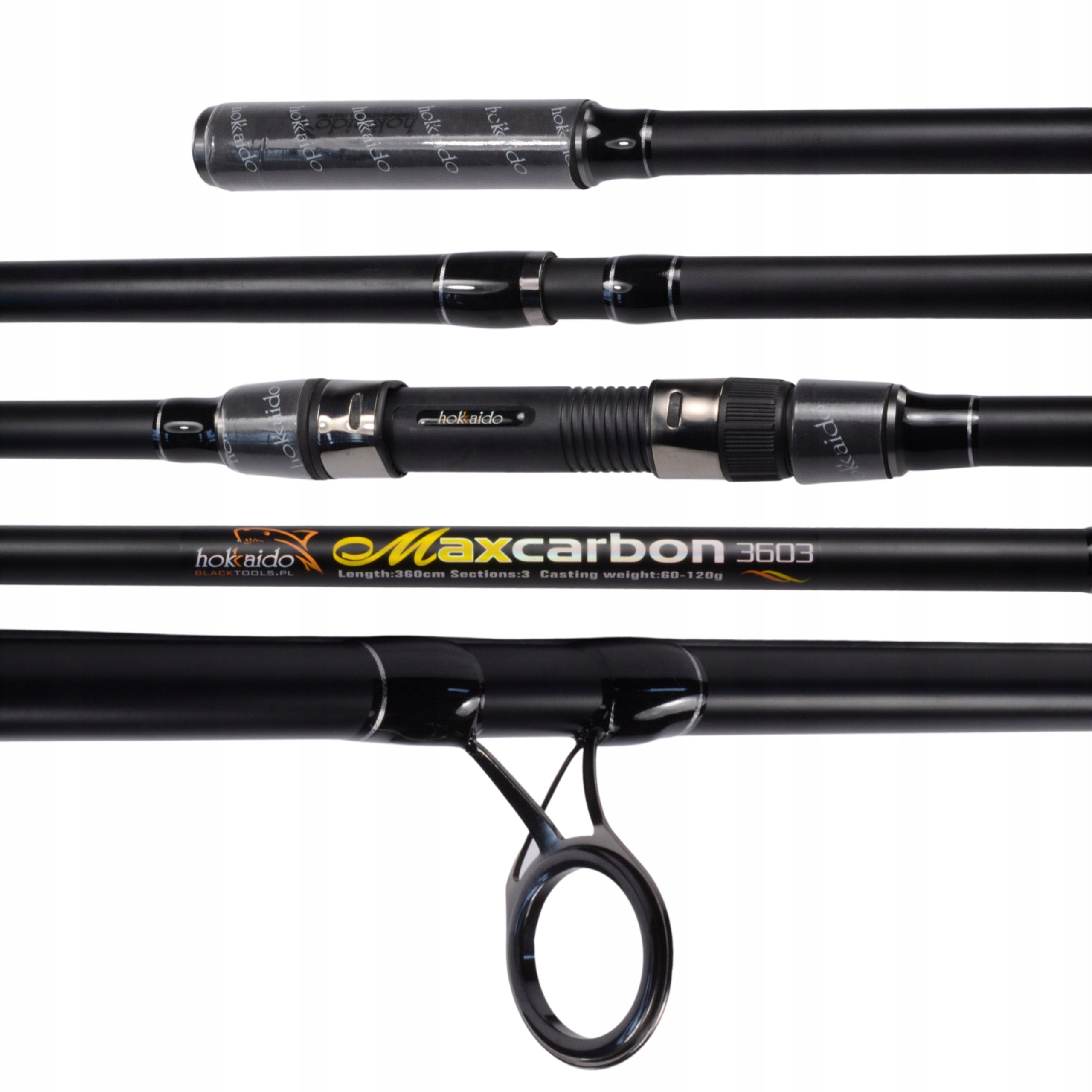 Hokkaido Maxcarbon karbivarras 3,6m 60-120g Pre