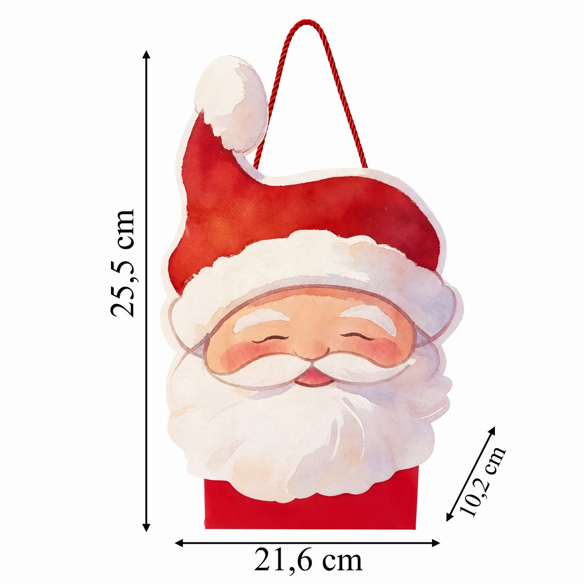Christmas Gift Bag for Santa Presents under the Christmas Tree