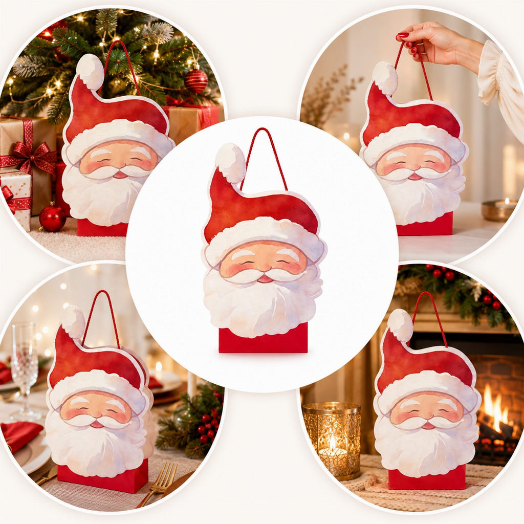 Christmas Gift Bag for Santa Presents under the Christmas Tree