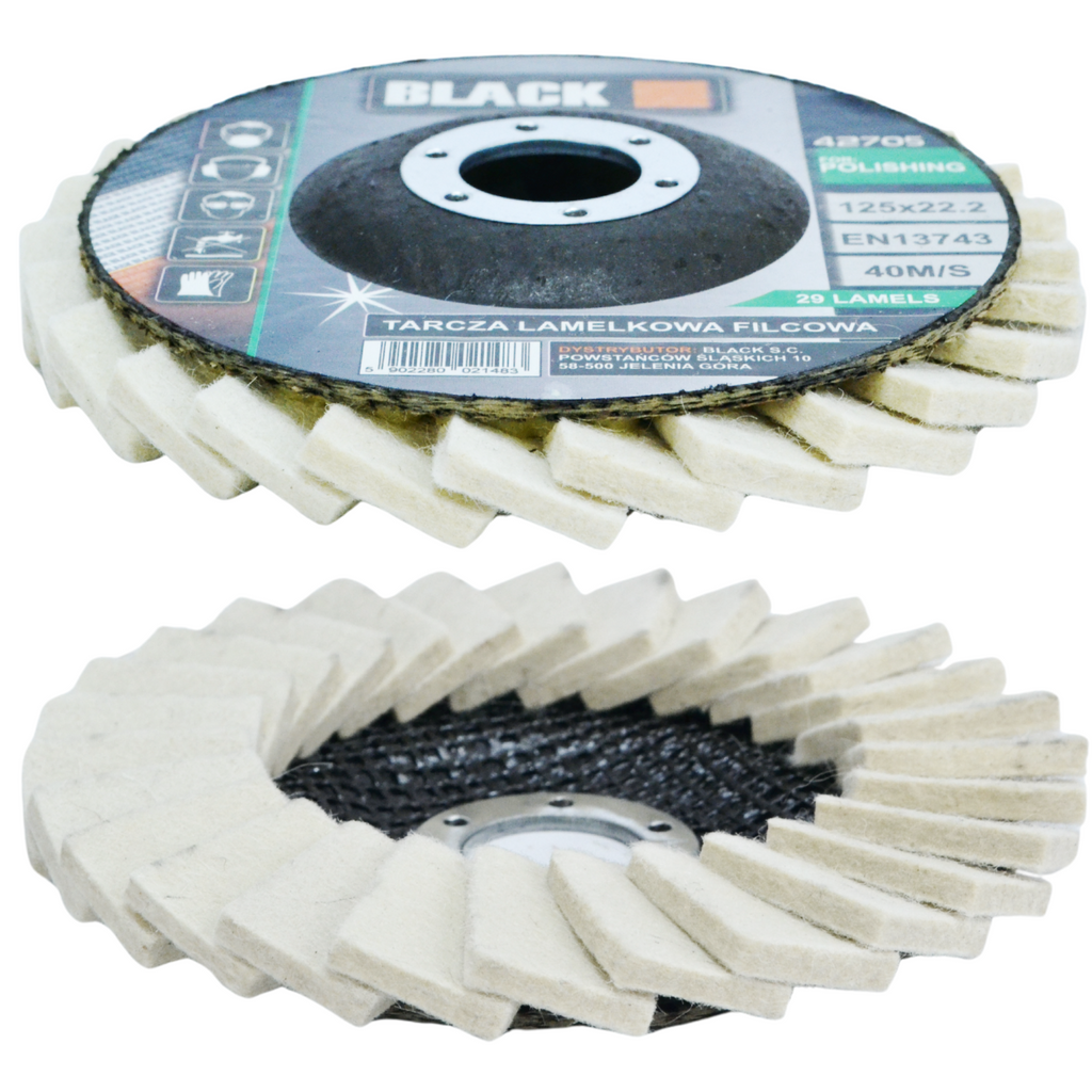 Viltpoleerimispadi 125mm viltpoleerimisketas