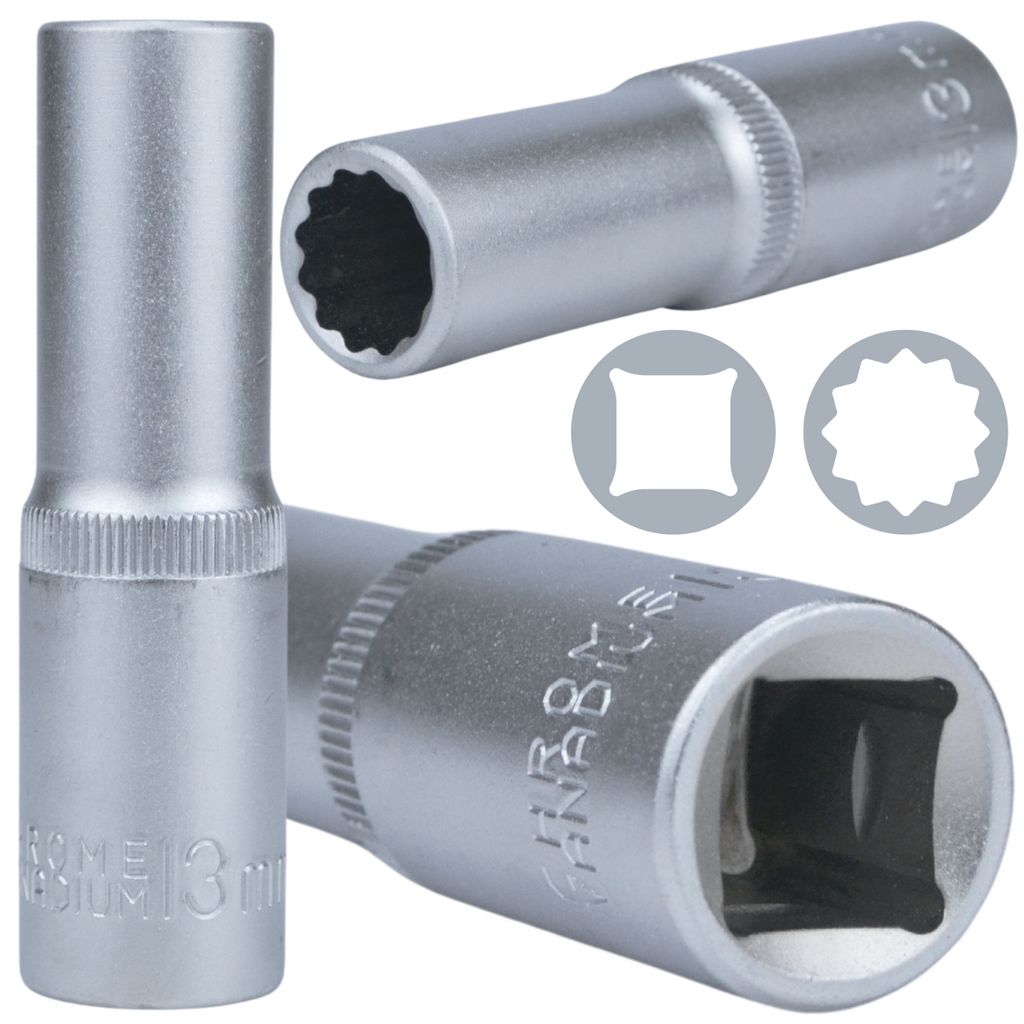 1/2" pikk padrun 13mm