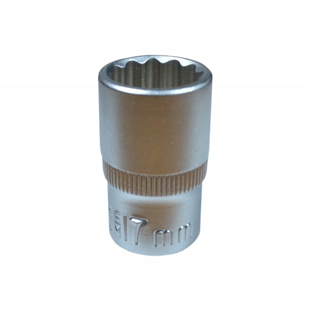 17mm 1/2" Short Socket