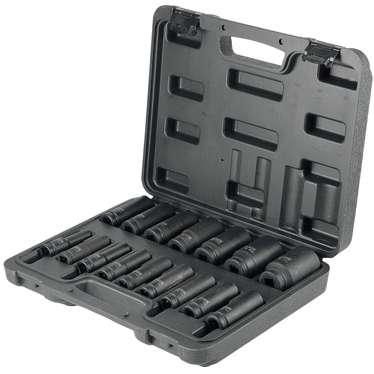 1/2" kuusnurksete löökpadrunite komplekt