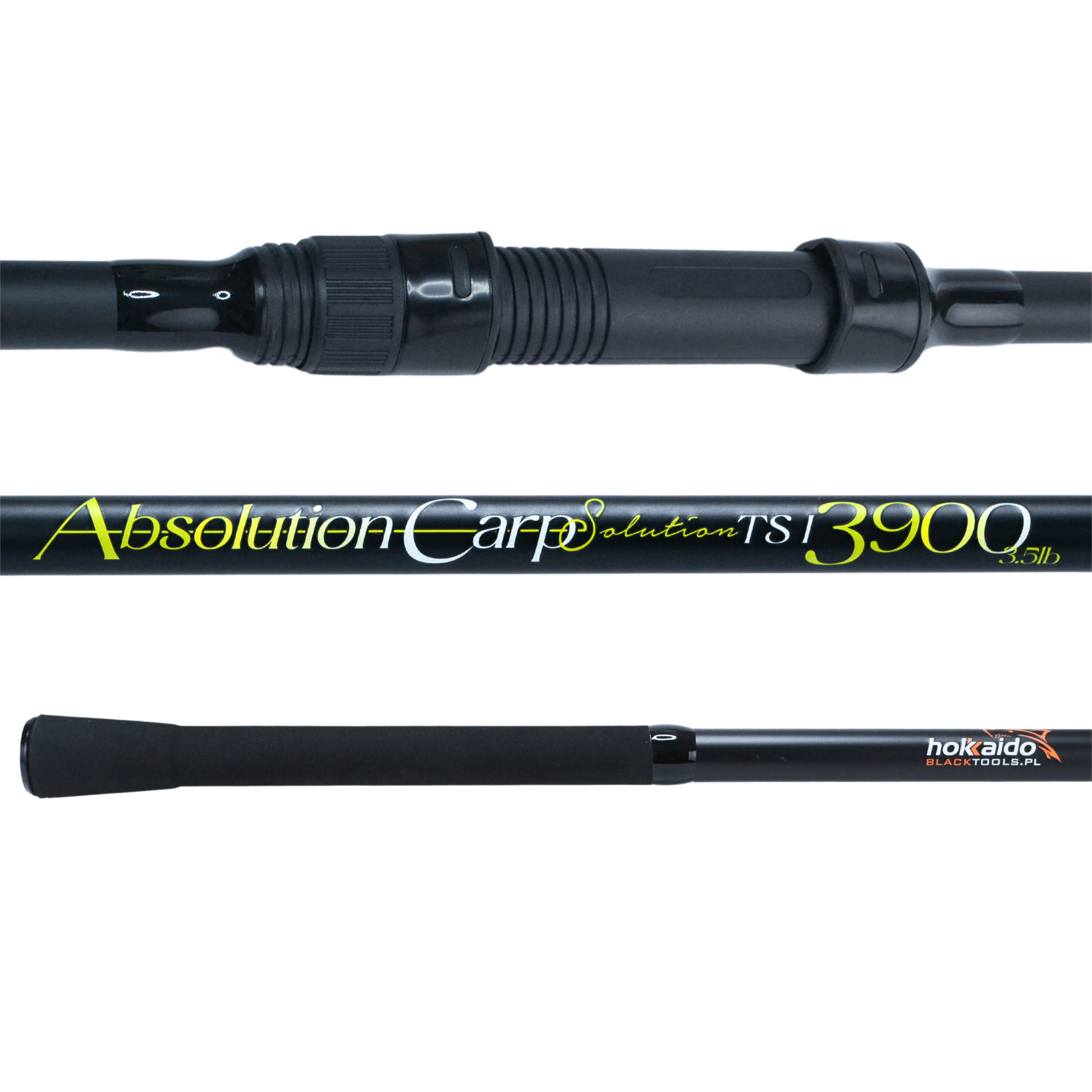 Hokkaido Absolution karpkalapüügi ritv 3,9m C.W. 70-125g 3,5lb 3 sektsiooni