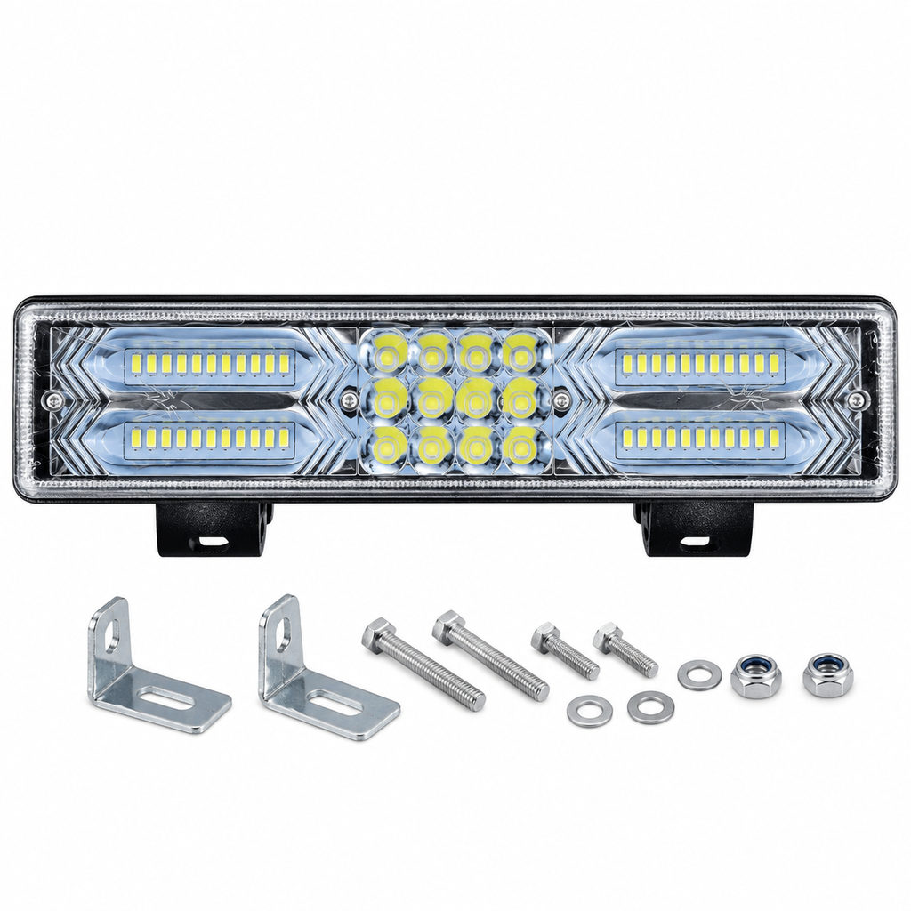 360W LED Work Light Bar 12–80V – Heavy Duty Auxiliary Light for Truck Tractor 4x4