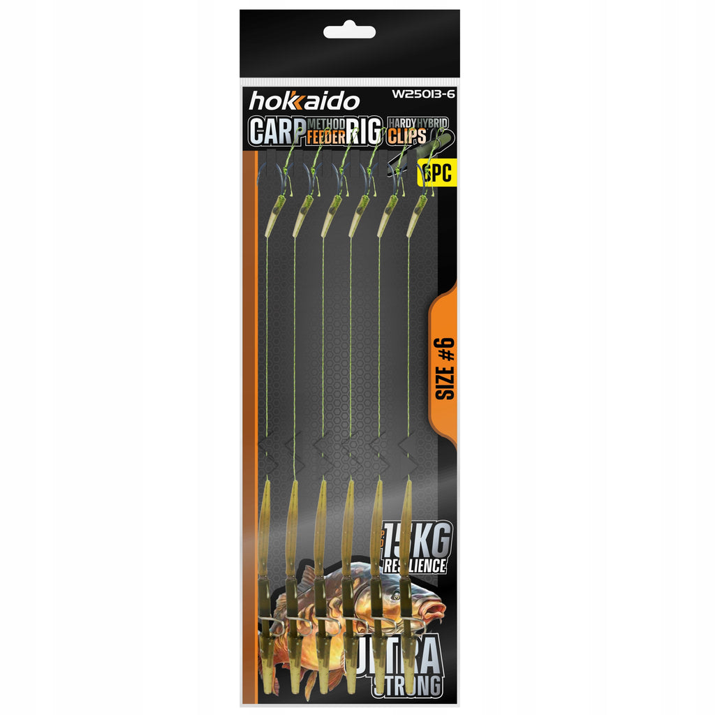 Hokkaido karpkalapüügi lips juustega 6 tk - W25013-6