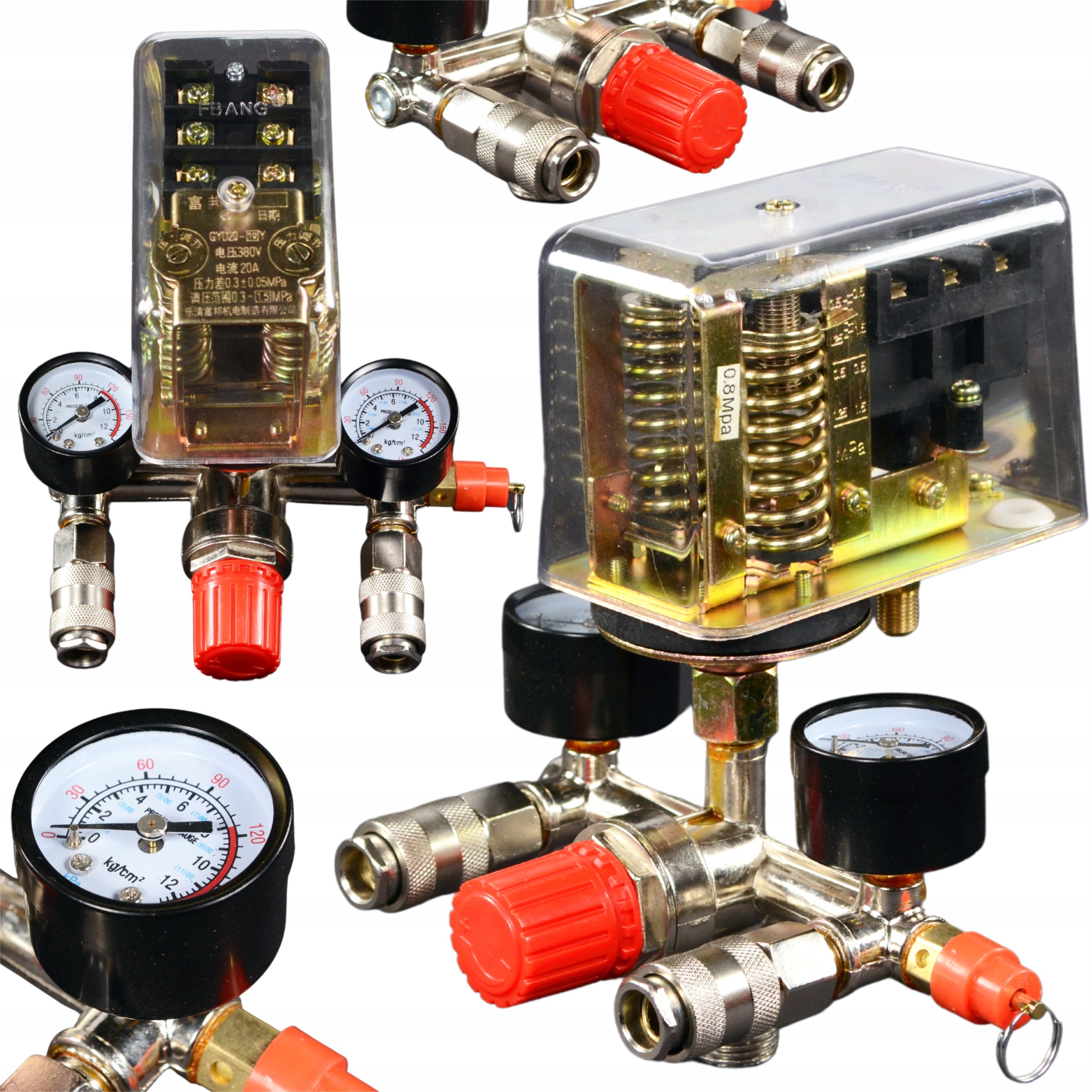 Survelüliti kompressorile 380V 400V pressostaat