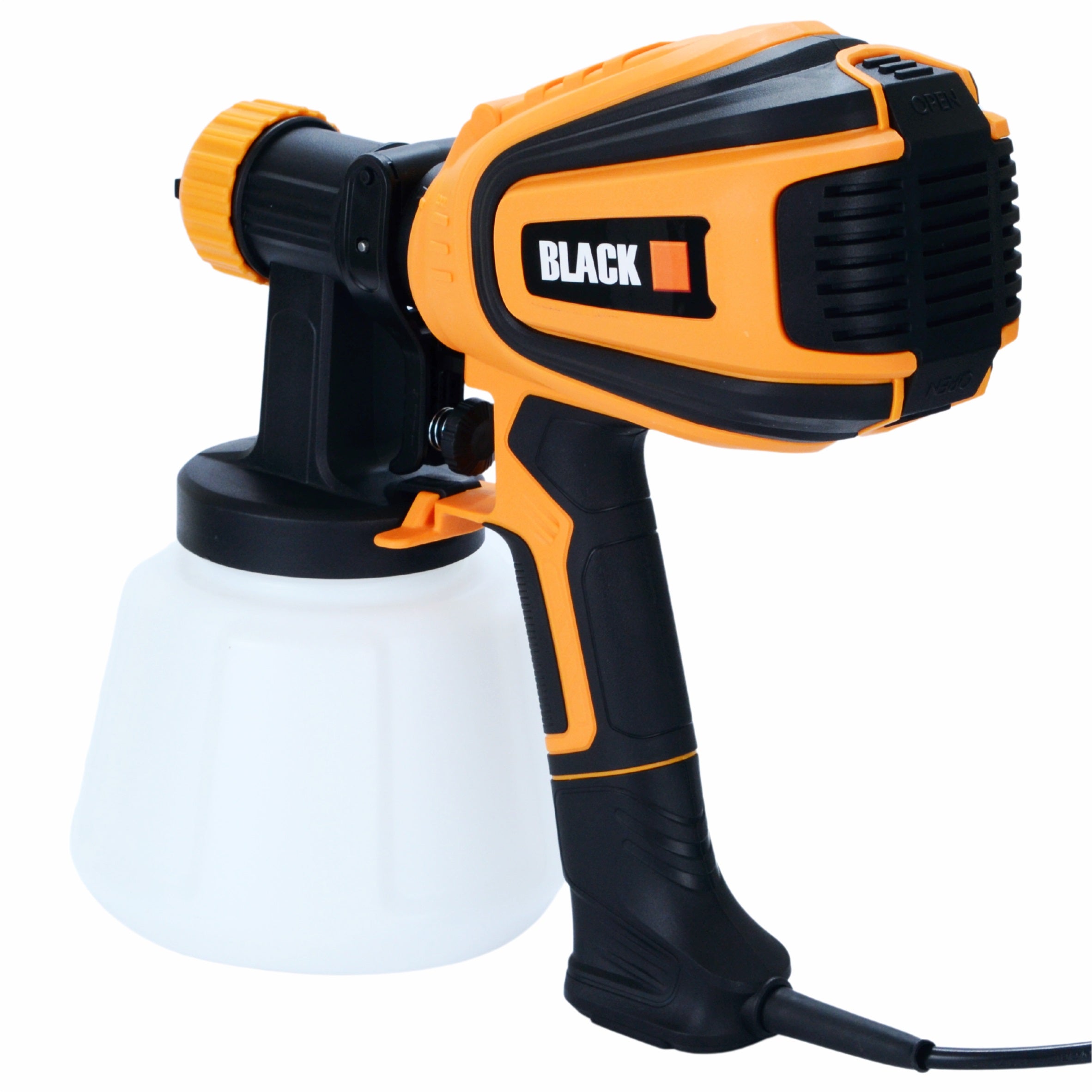 700W seinavärviprits koos 4 düüsi, suur komplekt, Black