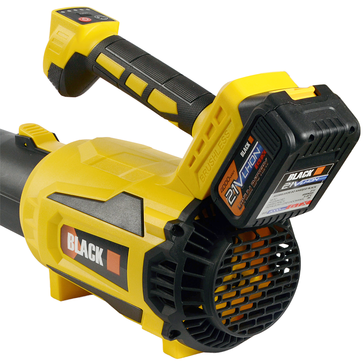 Turbo elektriline juhtmevaba harjadeta lehepuhur 2x 21V 4Ah 300 km/h