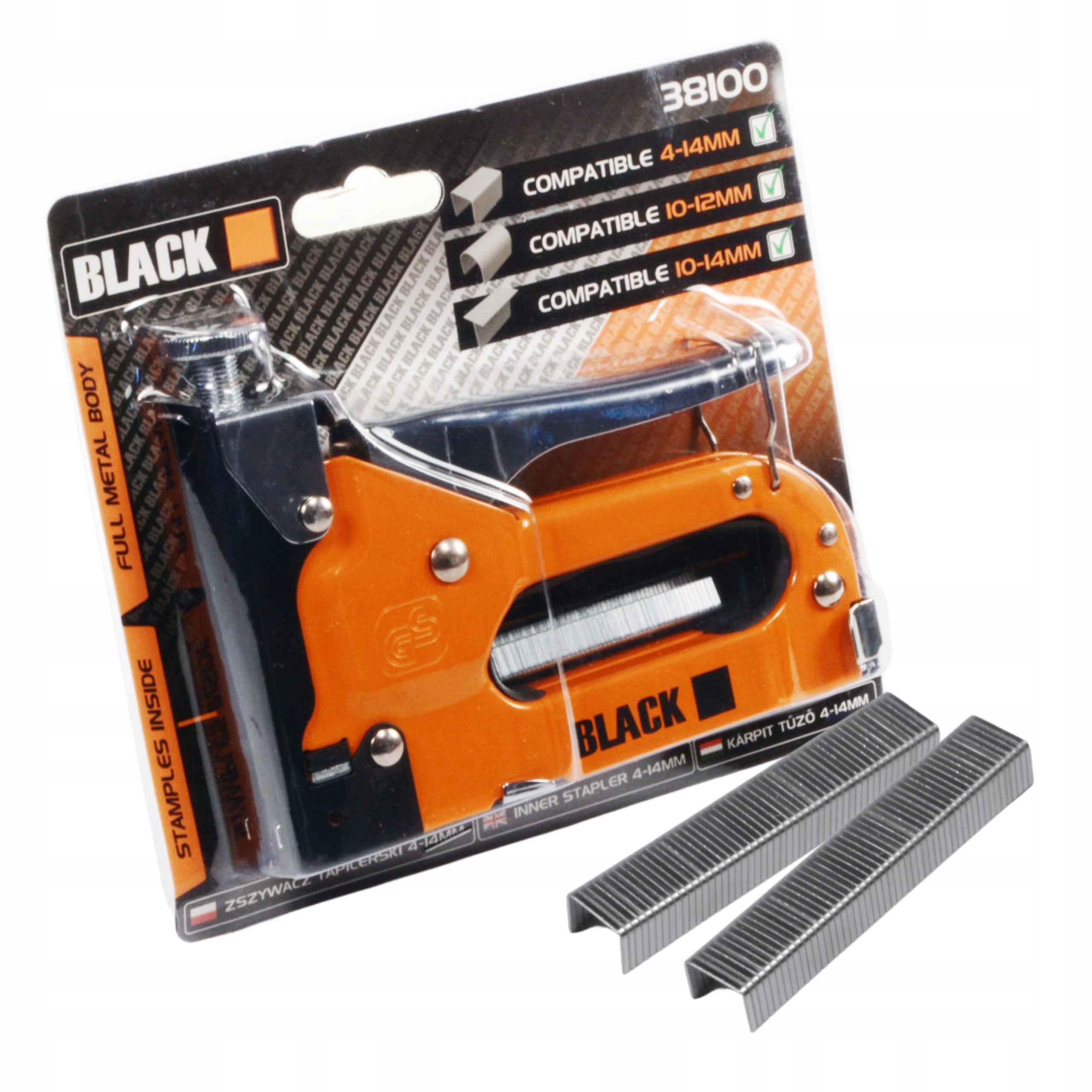 Metal Upholstery Stapler with 6mm Staples