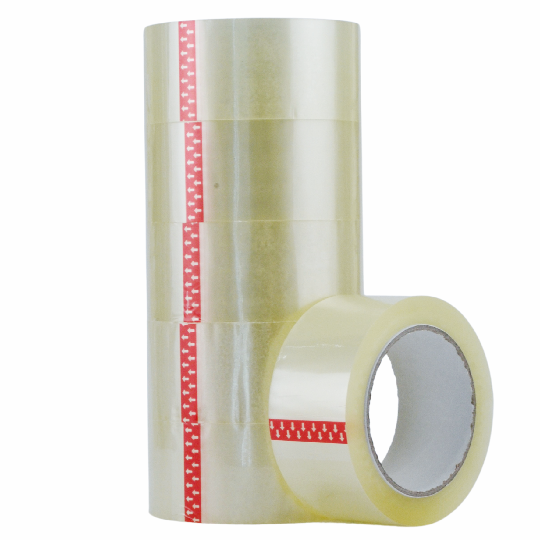 Packing Tape Adhesive 45 Mic 48mm x 90m Colorless Transparent Strong Black