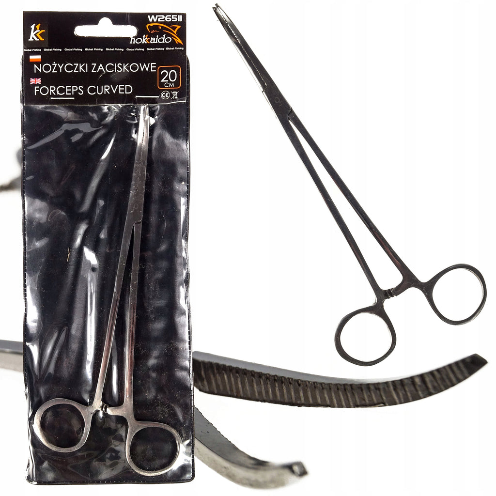 Hokkaido kõverad kalapüügi tangid-käärid 18cm