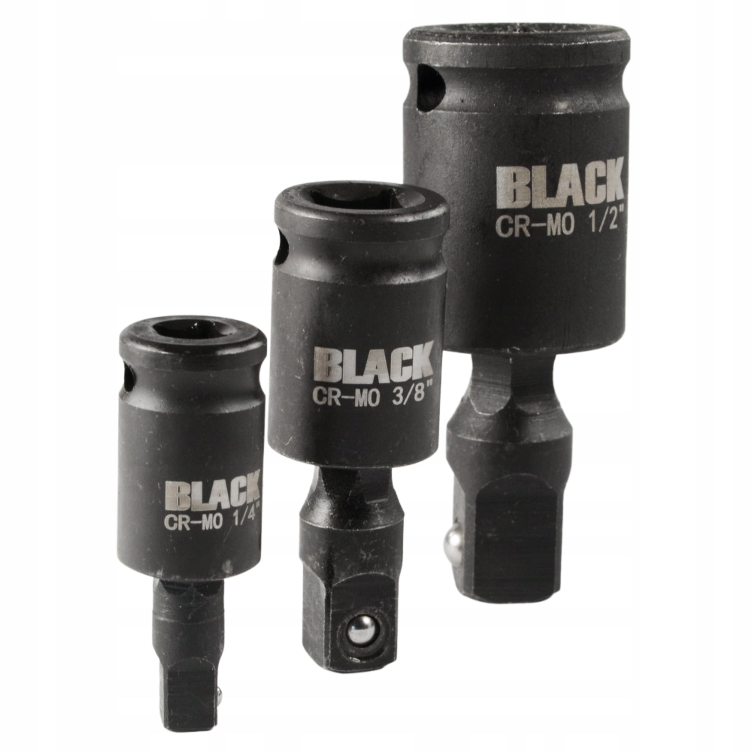 Löögikindel kuulühenduse pöördliidete komplekt 1/2, 1/4, 3/8