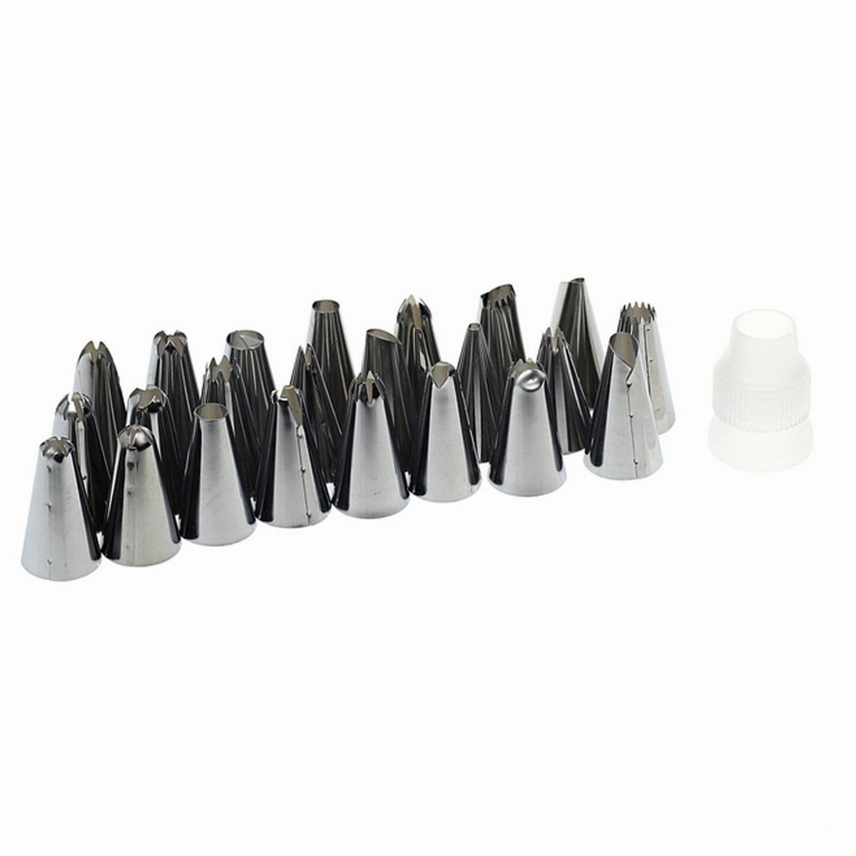 Suurte tordipritsiotsakute komplekt adapteriga 24 tk RC-K-623