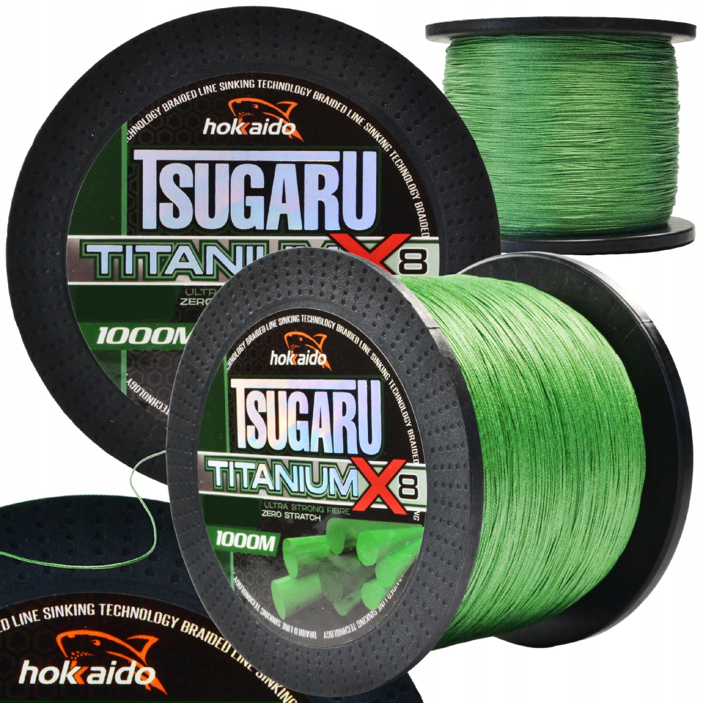 TITANUM X8 Hokkaido Braid 0.20mm 34.2kg 1000m