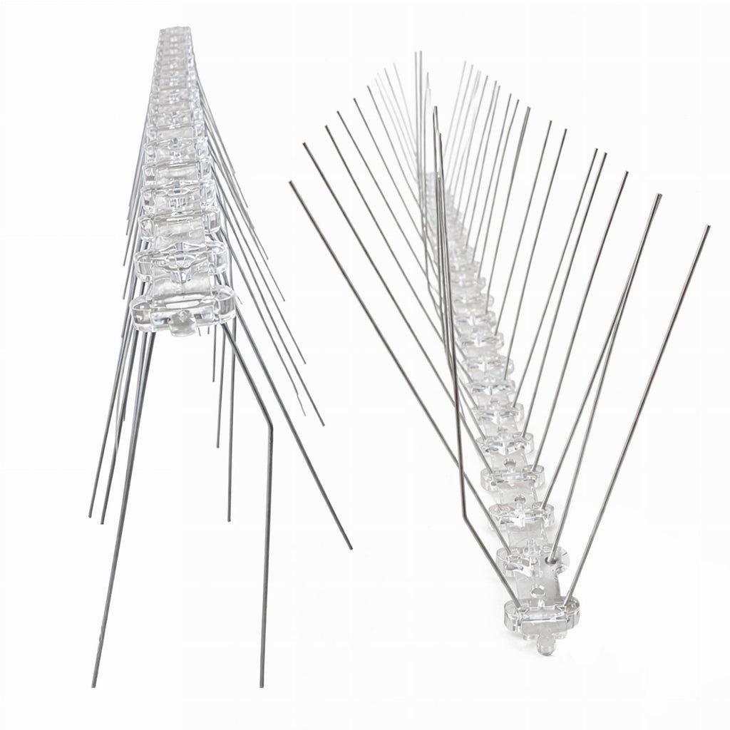 Stainless Steel Metal Bird Spikes for Windowsills and Ledges 50 cm 20 pcs