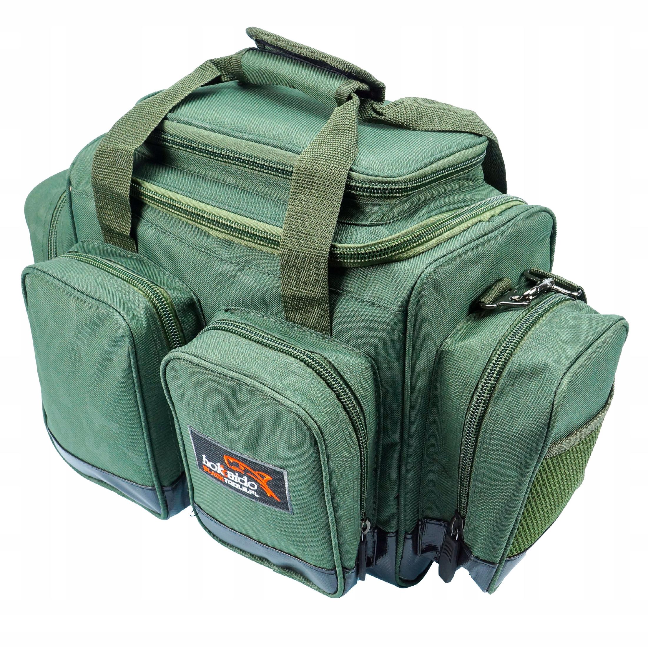 Hokkaido kalastuskott 5 taskut 47x25cm tugev