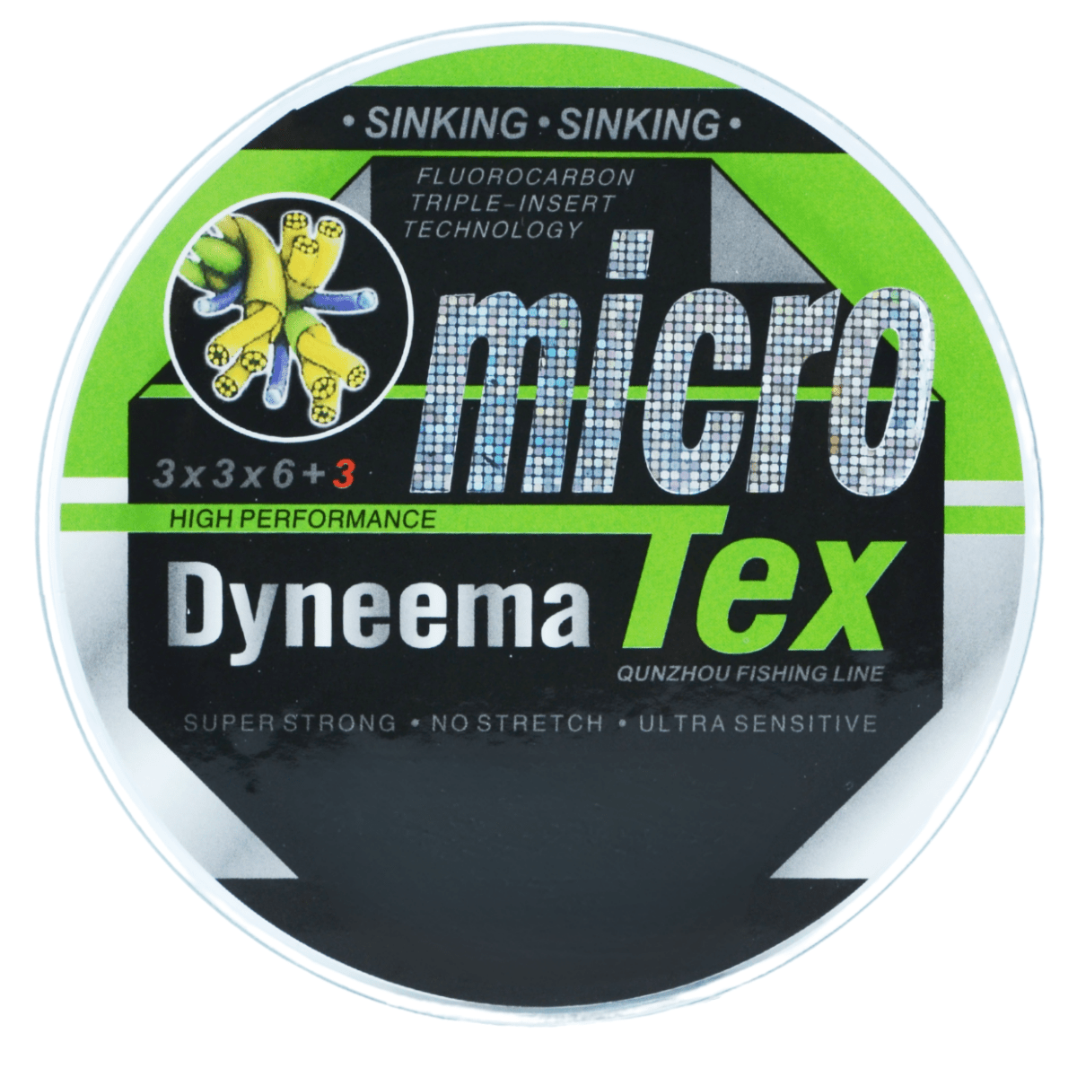 Dyneema nähtamatu punutud kalastusnöör 0.20mm, 16kg, 100m - Ostuklikk