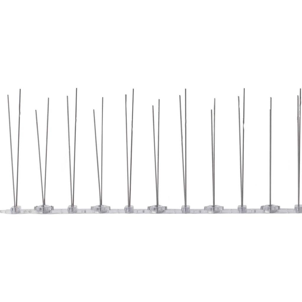 3200 pcs Stainless Steel Metal Bird Spikes for Pigeons and Sparrows on Window Sills and Ledges 50 cm