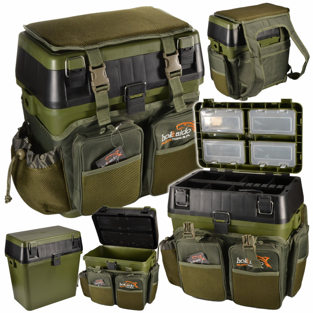 Multifunctional Hokkaido 3-in-1 Box Seat Backpack for Anglers