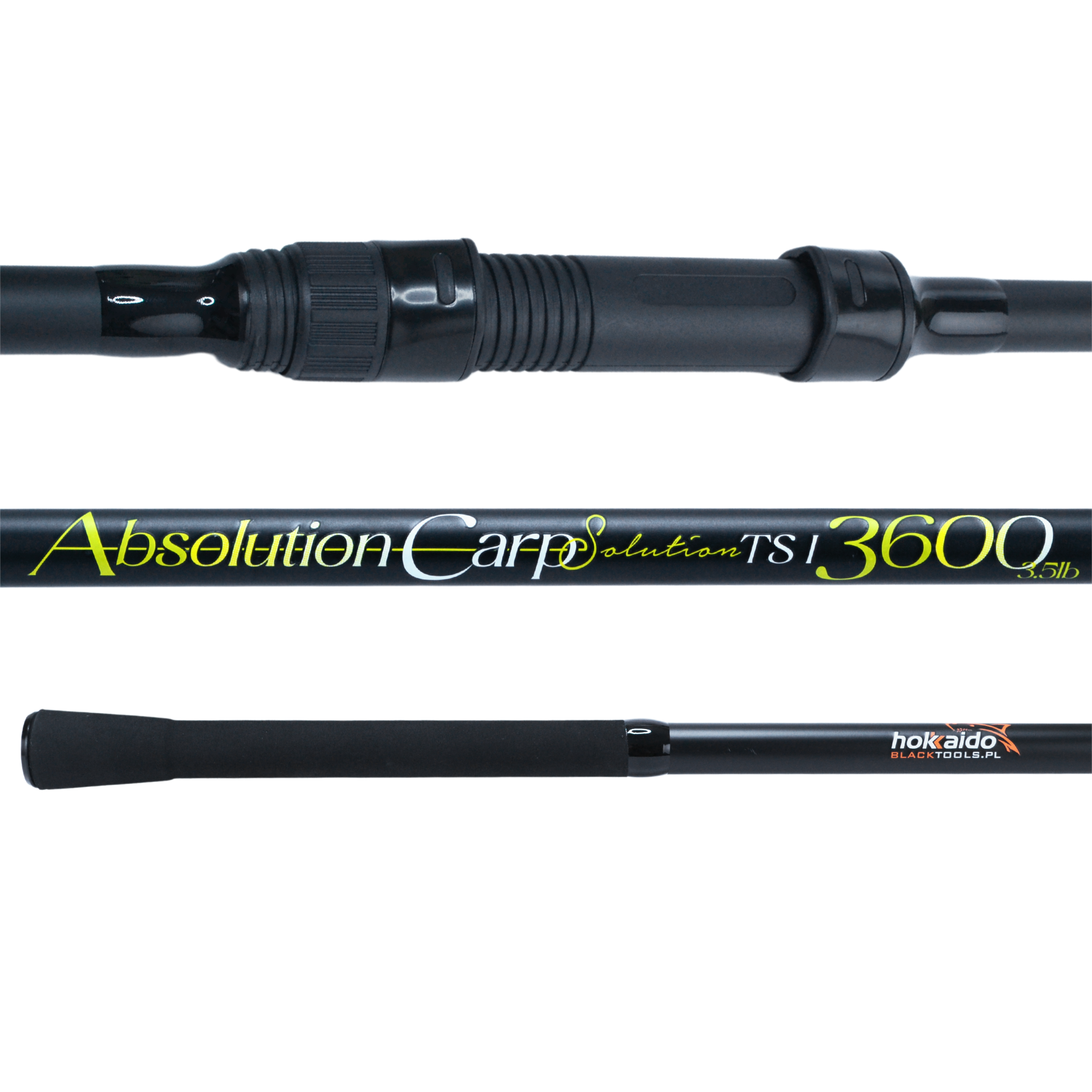 Hokkaido Absolution karbivarras 3.6m C.W. 70-125g 3.5lb 3 sektsiooni