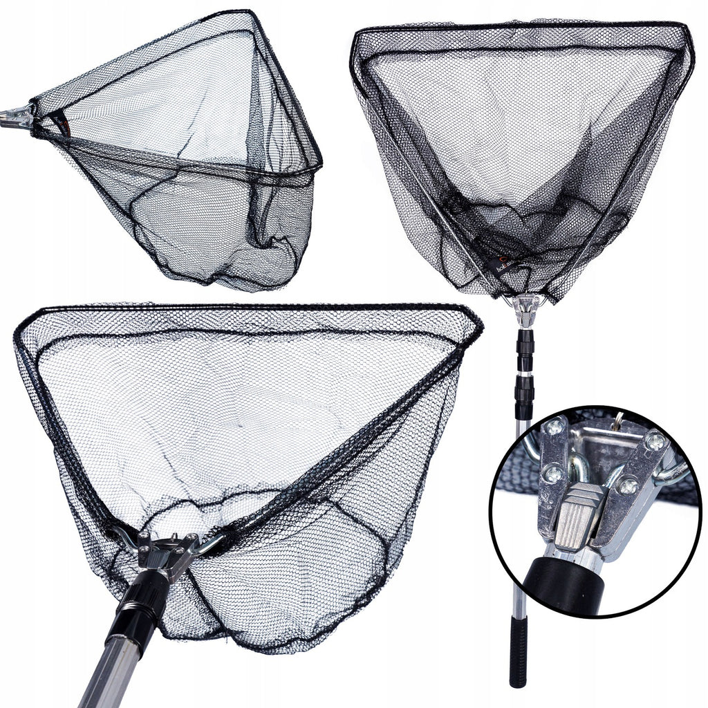 Telescopic Landing Net 3 Sections 195cm Strong