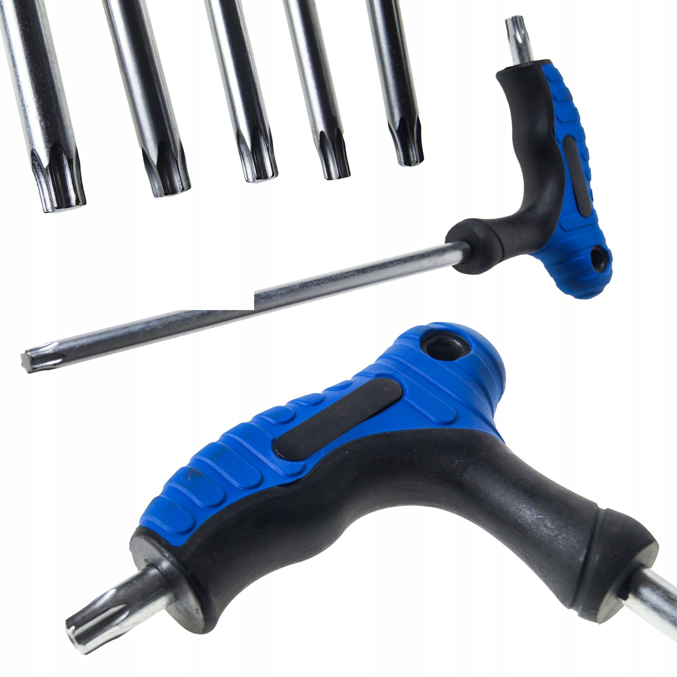 Blacktools Premium T-käepidemega Torx-võtmete komplekt 9 tk T10–T50 30110