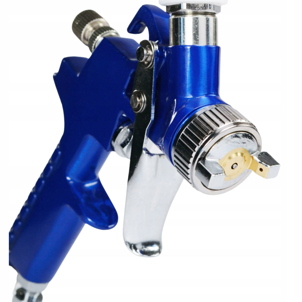 HVLP Paint Spray Gun with 1.0mm Nozzle and 120ml Tank
