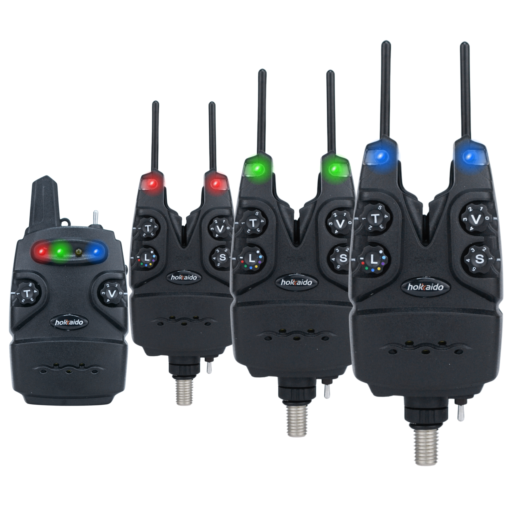 Hokkaido kalastusandurite komplekt koos 3+1 Bus Bar juhtseadme ja BAT RGB-ga