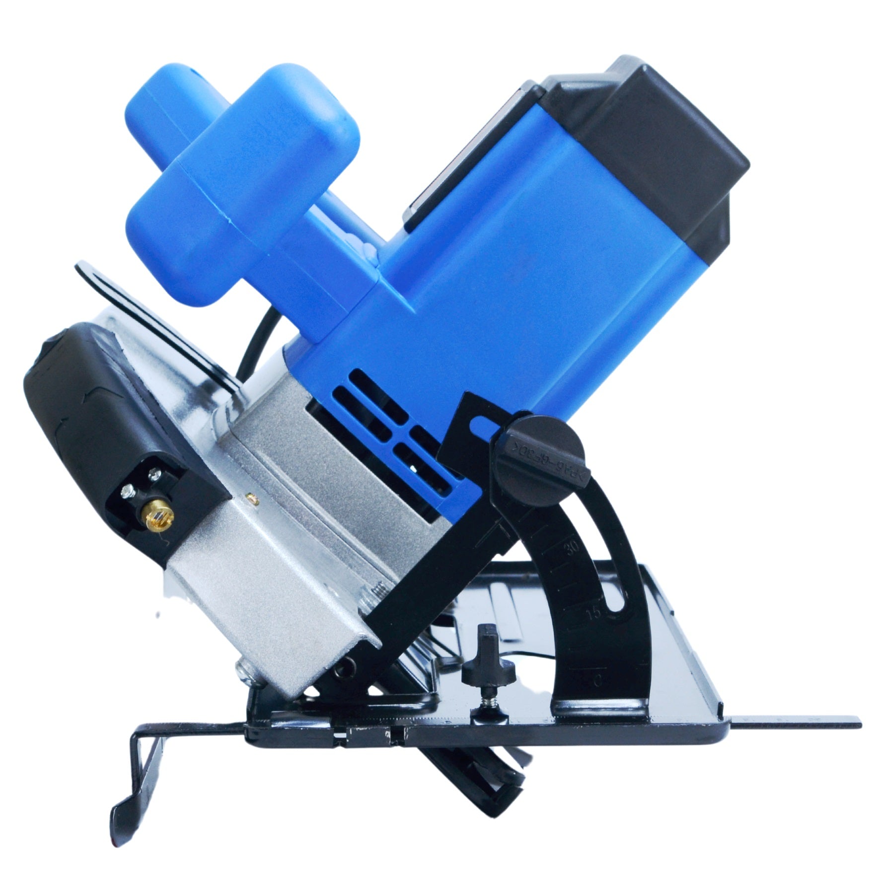 Võimas käsitsi kasutatav puidusaag laserjuhiku ja kaldlõikuriga