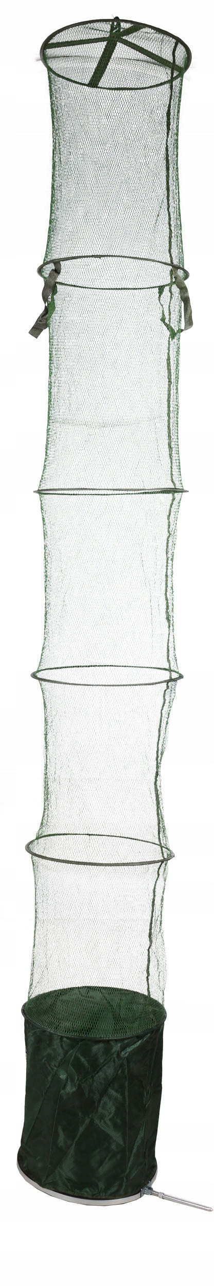 Kummist kalavõrk 2m x 40cm käepidemega ja kattega