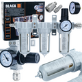 BLACKTOOLS 3-astmeline suruõhu filter-regulaator vee- ja õlieraldajaga 1/2″ 10690 (B38)