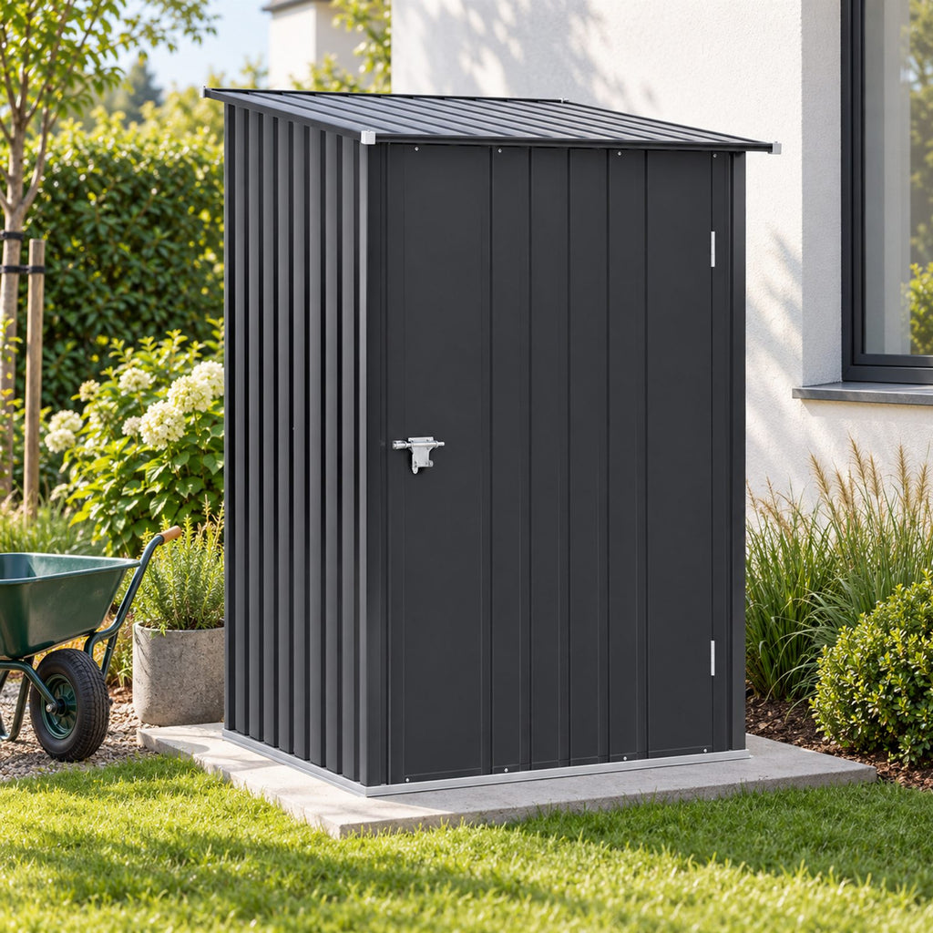 Metal Garden Tool Shed 160x98x103cm