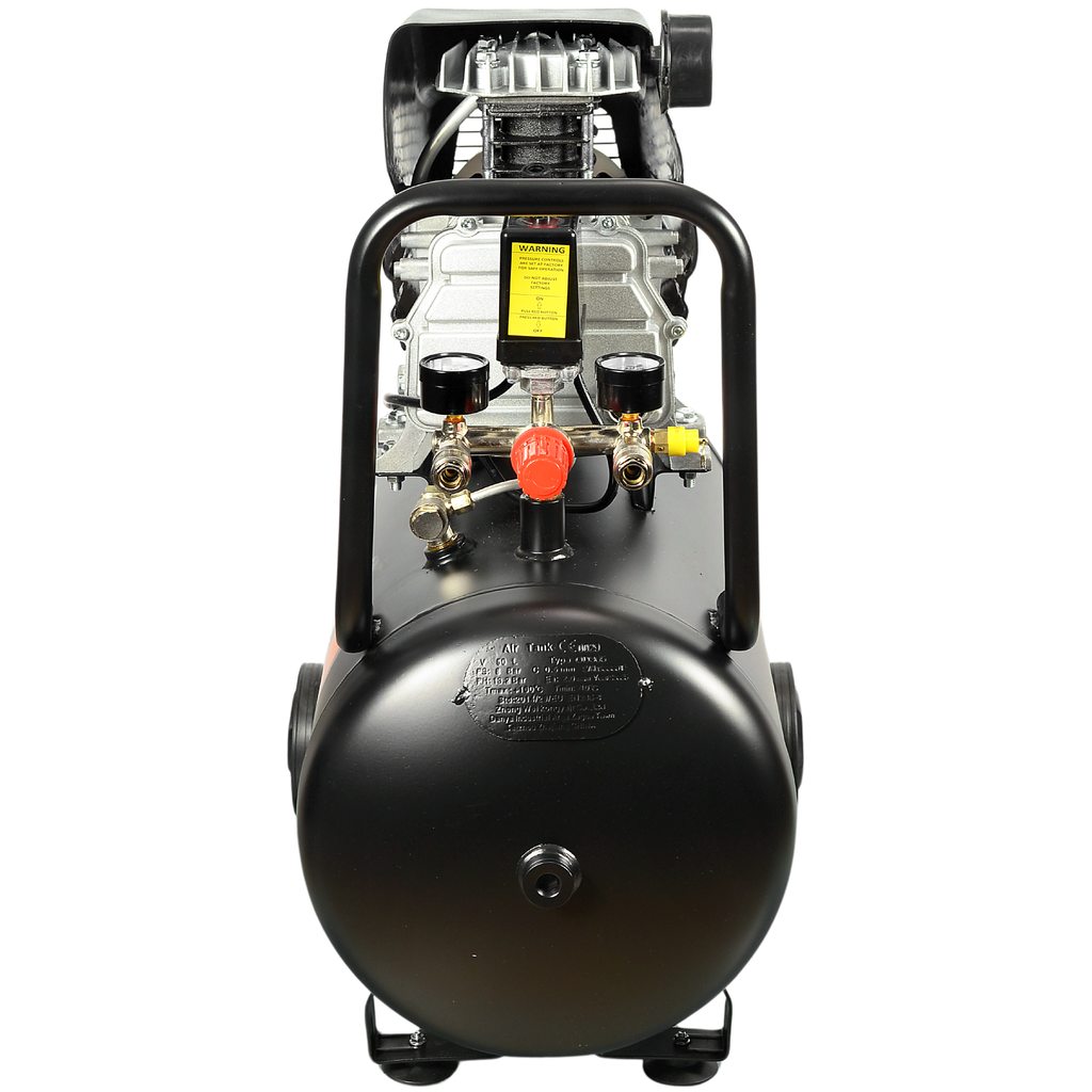 Professionaalne 50L Black õhukompressor 2.8KW tõhus