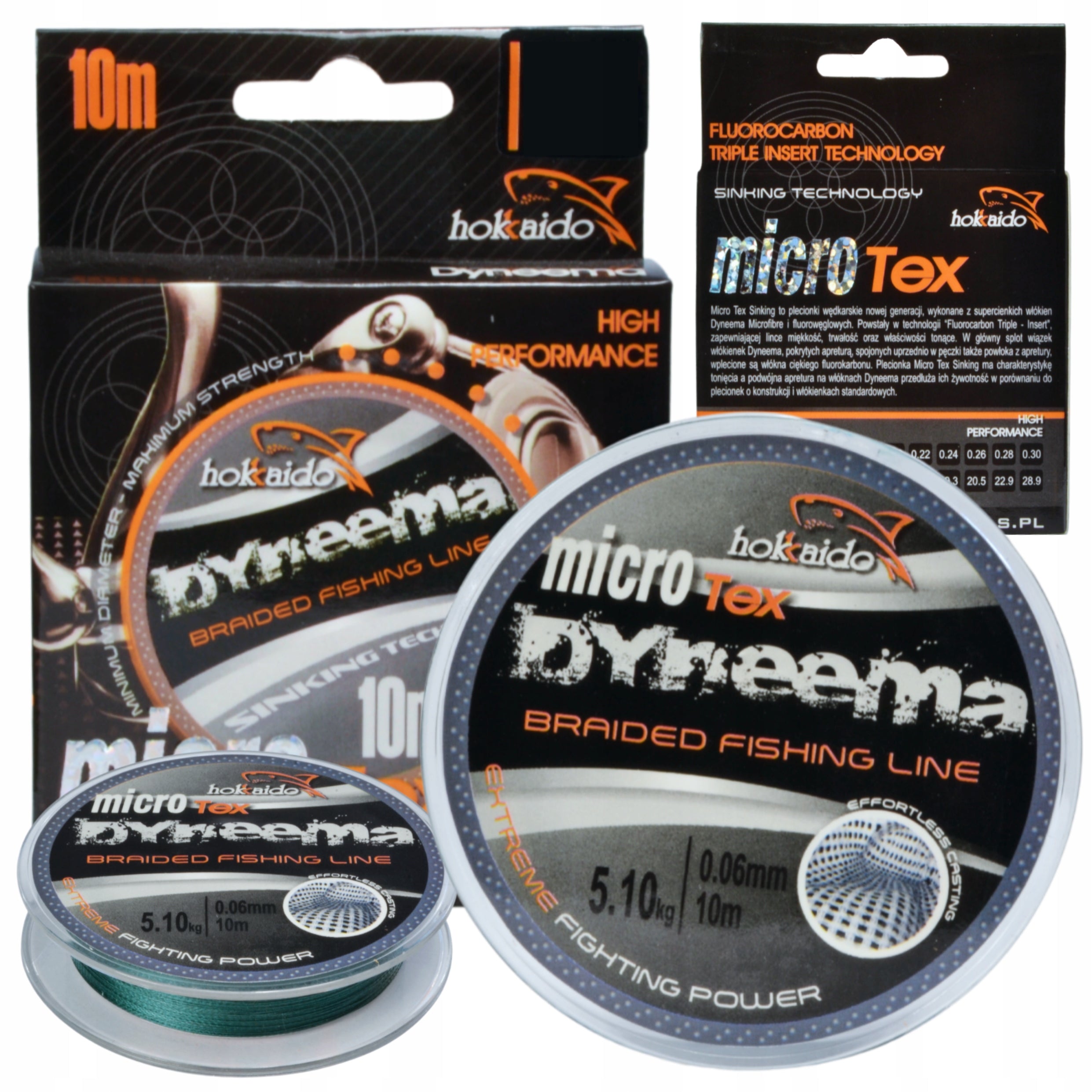 Invisible Dyneema Braid Sinking Line 0.16mm 10m