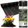 Weed Control Fabric 90g 1.6x50m Black UV