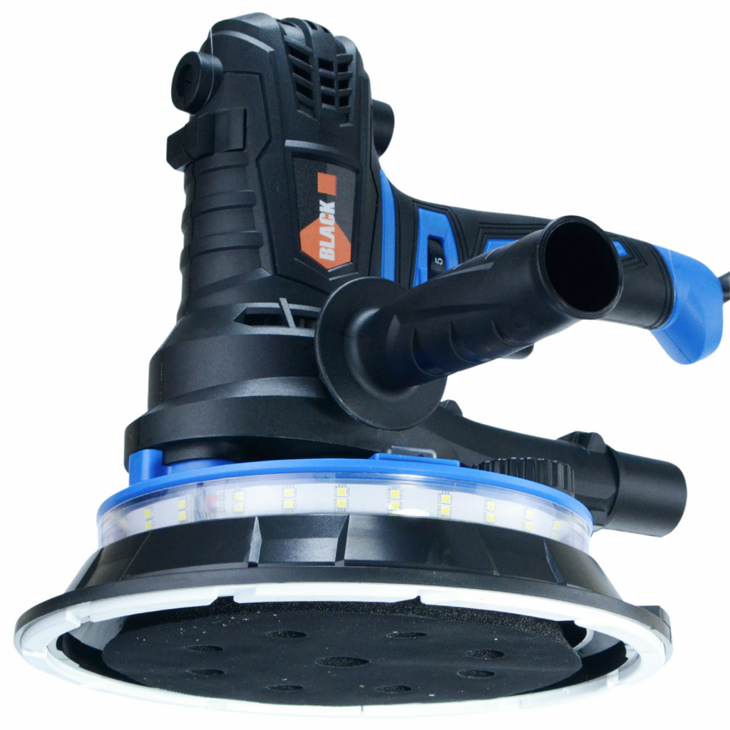 Krohvi siluv lihvmasin LED Black