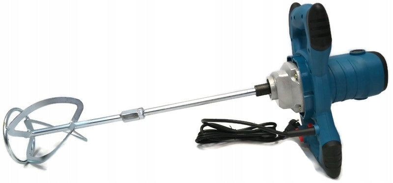 1200W Black Mixer for Mortar, Glue, Concrete, Paint, and Plaster