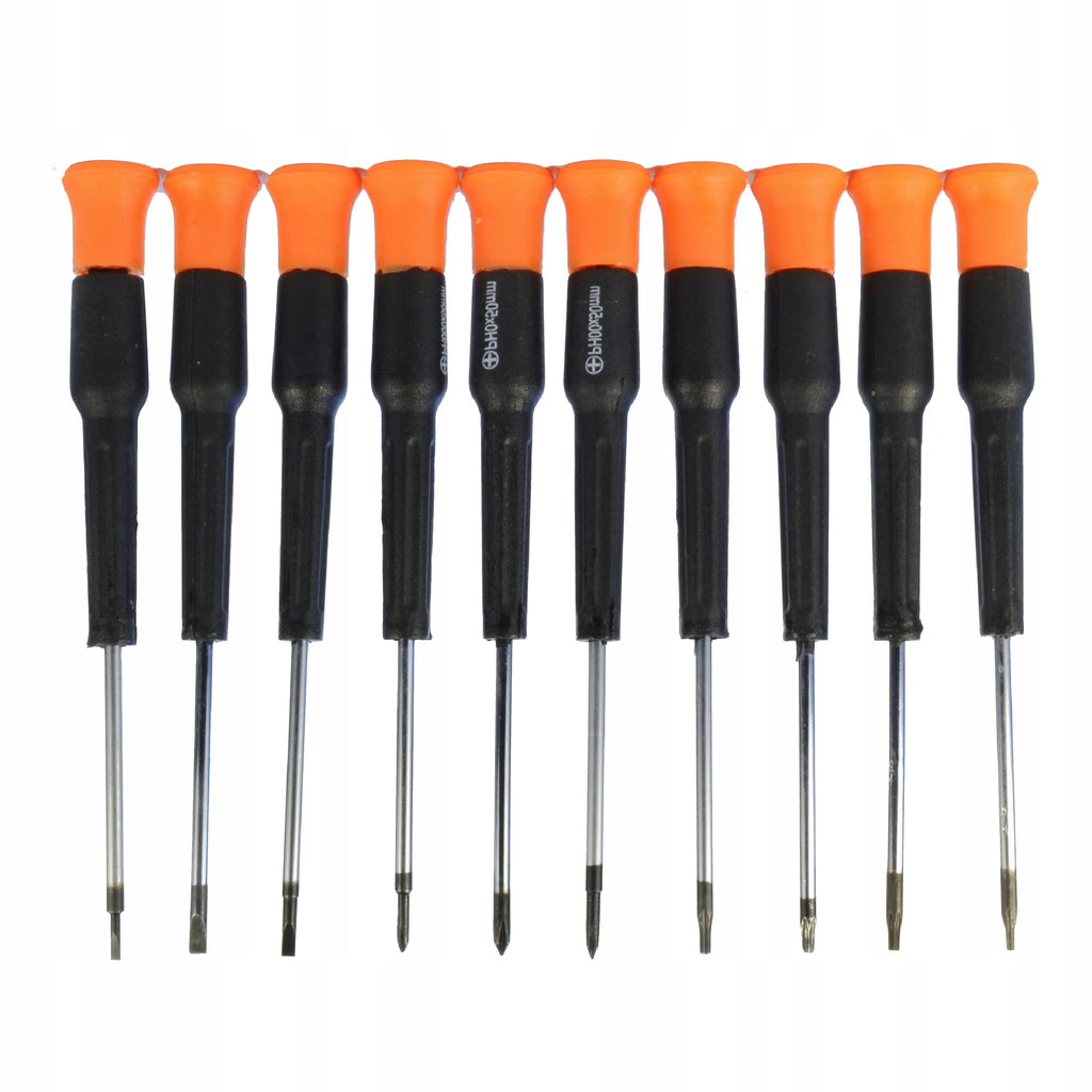 18-Piece Magnetic Screwdriver Set with Stand, Flat and Phillips Heads