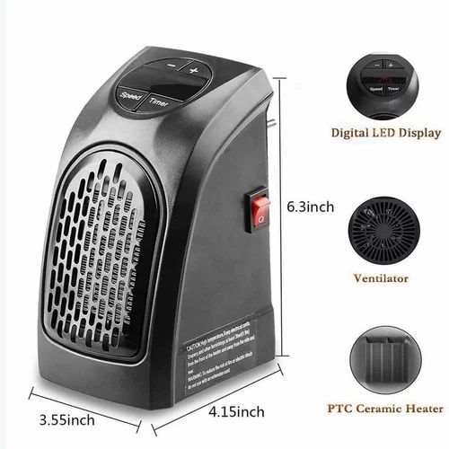 Eco Heater kaasaskantav pistiksoojendi 450 W, termostaat - Ostuklikk