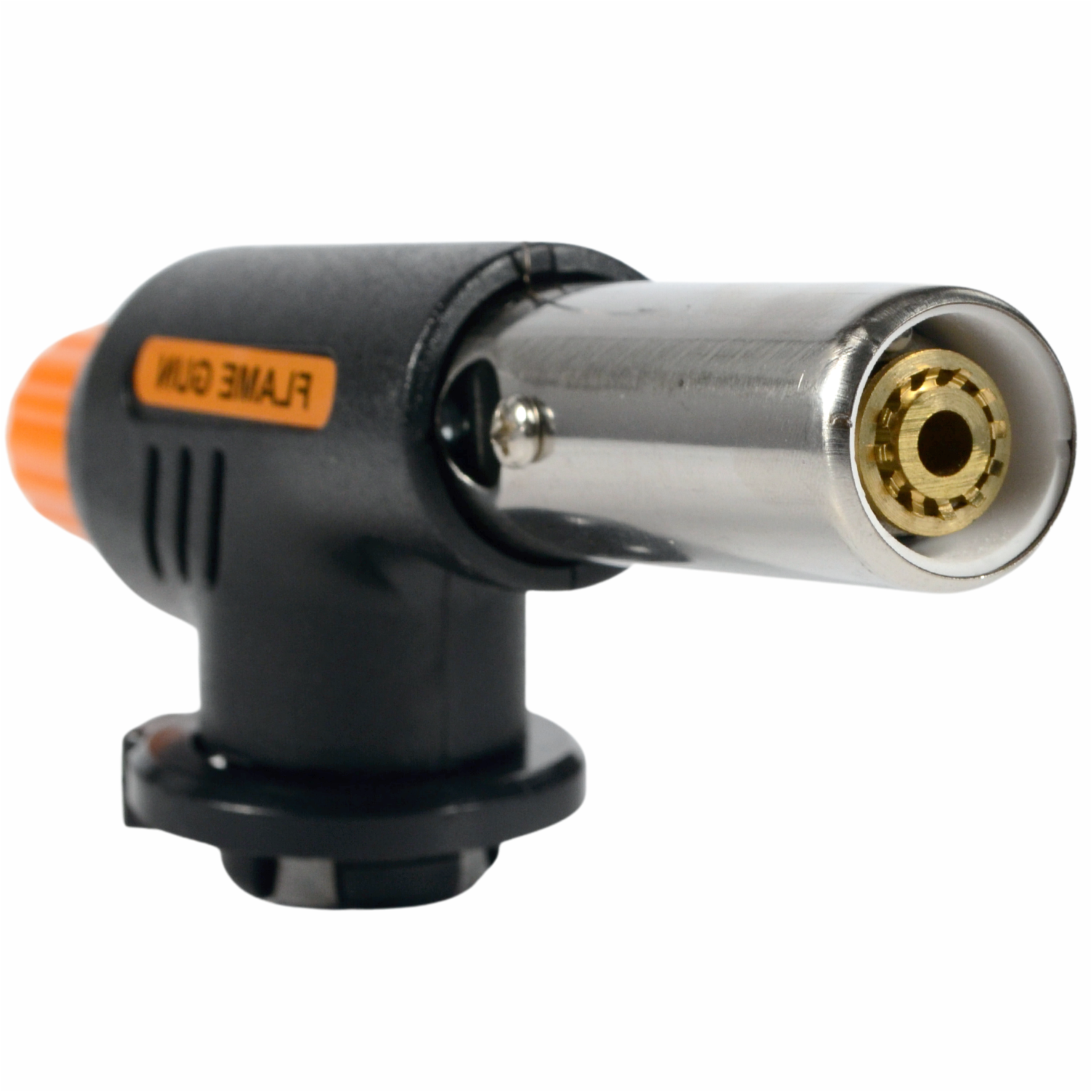 Must gaasipõleti piezo-süüte ja reguleeritava kuumusega padruni jootelambi jaoks