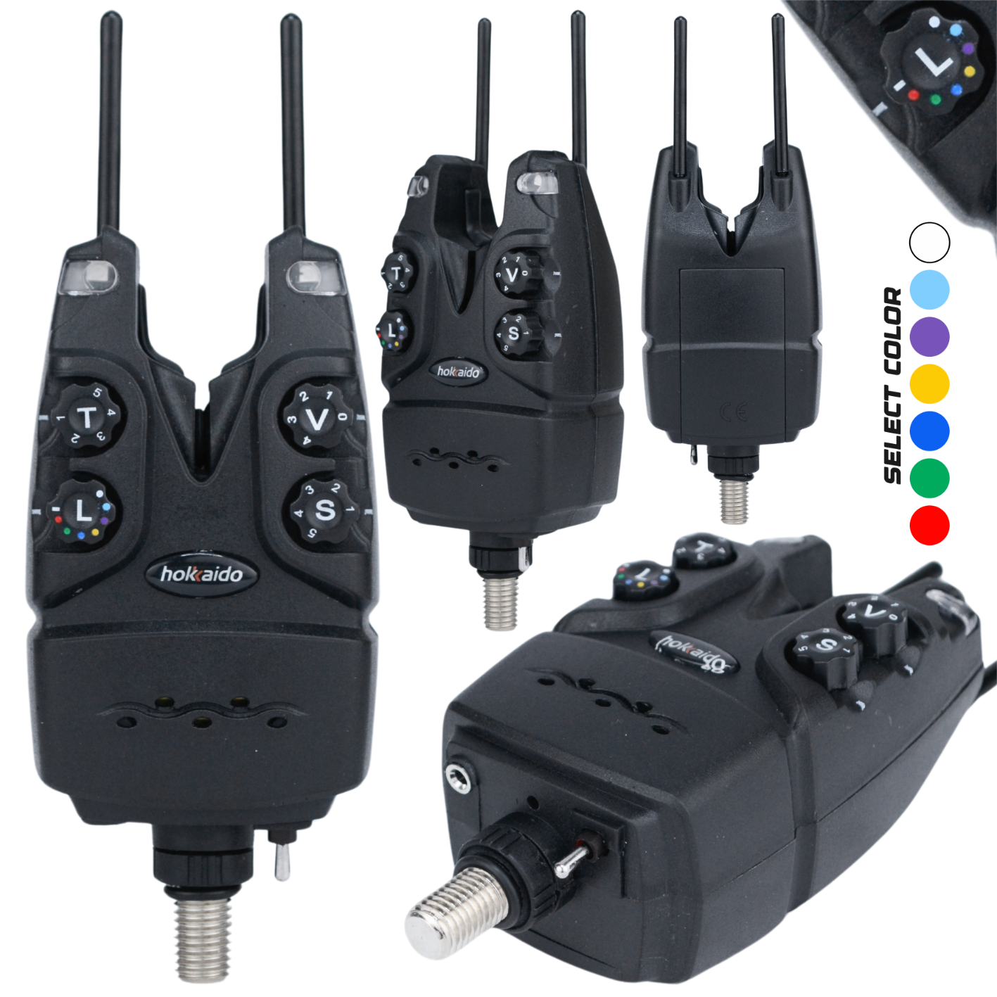 Hokkaido kalastusandurite komplekt koos 3+1 Bus Bar juhtseadme ja BAT RGB-ga