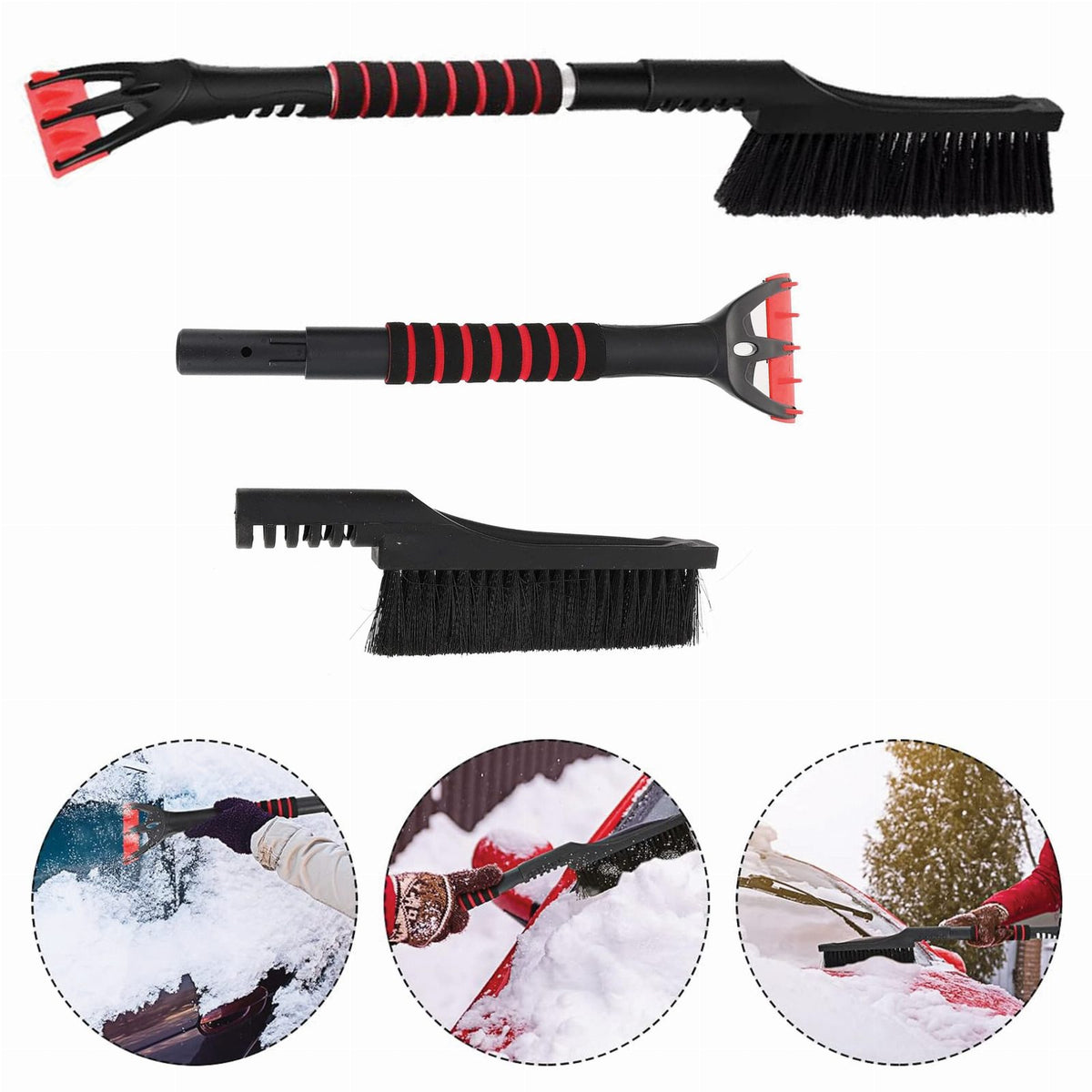 Large Snow Brush and Ice Scraper for Car Windows