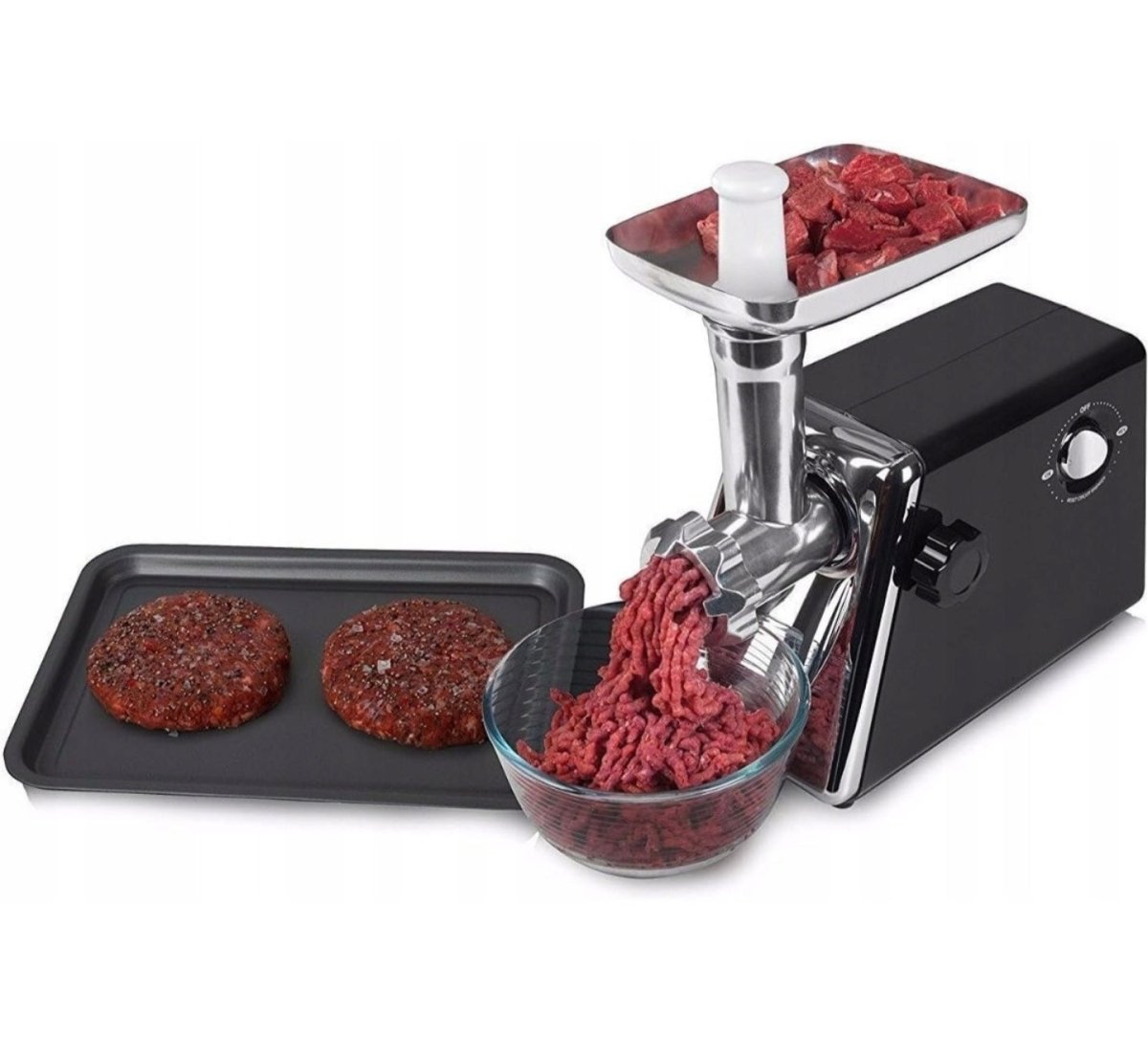 Royalty Line RL-MG5 Black Electric Meat Grinder 500 W